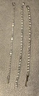 Vintage Lot of 3 Silver Tone Rhinestone Bracelets Costume Jewelry