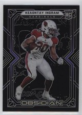 2022 Panini Obsidian Rookies Electric Etch Purple /100 Keaontay Ingram #164 19l7