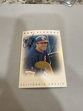 1996 Leaf Signature Series - Autographs Don Slaught Silver (AU)