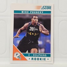 Mike Pouncey RC Dolphins 2011 Score Panini Rookie Card #363