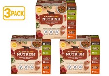 Rachael Ray Nutrish Wet Dog Food Chicken Beef Variety Pack, 8 oz x 18 Count