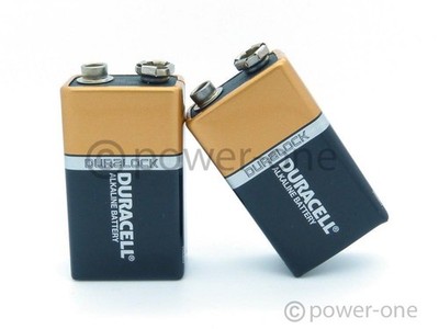 20 x Duracell Plus 9V Block 6LR61 9 V Blockbatterie E-Block Rauchmelder !