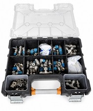    Swagelok Stainless Steel Tube Fittings Mixed Lot w/ Organizer Storage Case