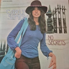 Carly Simon - No Secrets - Vinyl LP Album - EX/VG+ - Free UK Postage 