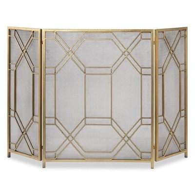 Uttermost Rosen Gold Fireplace Screen - 18707