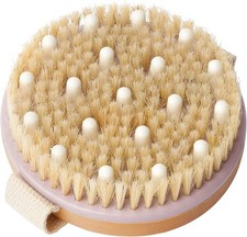 MainBasics Dry Brushing Body Brush for Lymphatic Drainage, Dry Skin, Cellulite,
