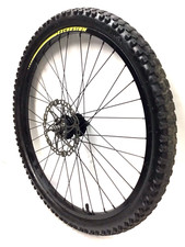 24 Bicycle Front Disc Wheel Black With 2.10 Tire Junior Mountain Bike B20