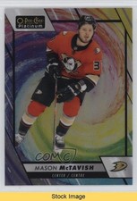 2023-24 O-Pee-Chee Platinum Rainbow Color Wheel Mason McTavish #153 READ z6b