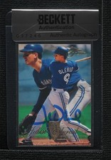 BAS 1994 Flair John Olerud #120 Seal of Authenticity Auto 3c7