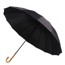 Umbrella for Rain Manual Open  Close with 16 Ribs Durable and Strong 210T Fi...