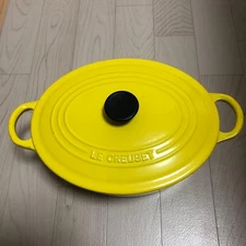LE CREUSET pot 25cm 3 2ℓ Japan Import Rare