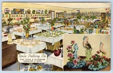 YULE POTTERY CO FINE CHINA EVANSVILLE INDIANA*HOMER LAUGHLIN*VERNON KILNS ++++++