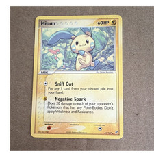 Pokémon Minun EX Deoxys 41/107 Uncommon 2005 Basic Lightning 60 HP on eBay