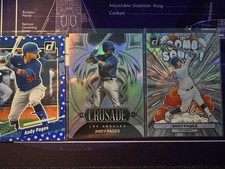 Andy Pages 3 Card Rookie Lot, Panini, Sparkle Bomb Squad SP, Blue Star RR SP +