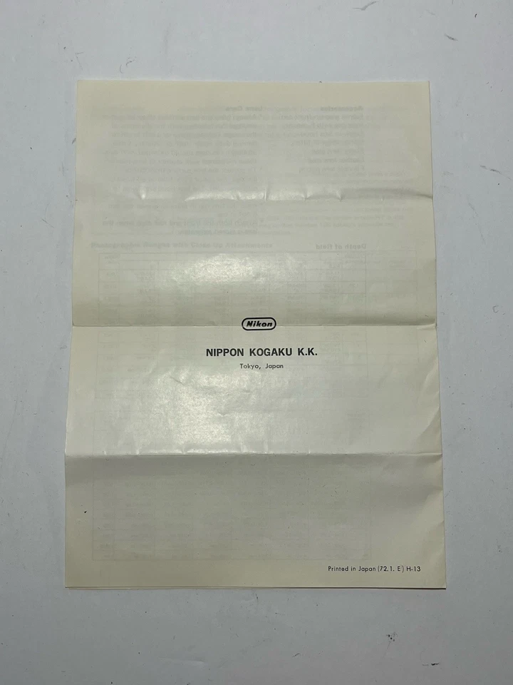 Nikon Nikkor24mm AUTO 1:2.8 PRIME lente de enfoque manual ancho ¡SOLO MANUAL! Foto 2 de 2
