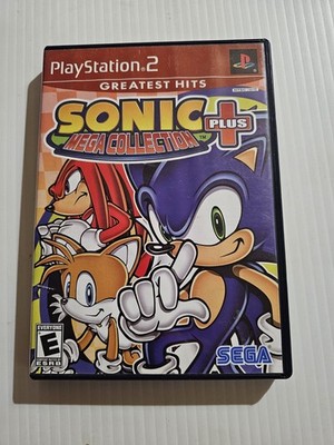 Sonic Mega Collection Plus Sony PS2 PlayStation 2 GH CIB Complete In Box Tested