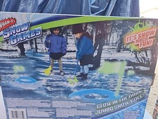 Glow In The Dark Jumbo Snow Beach Golf Set New Putter Wedge Flags Balls Holes 