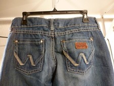 Wrangler Women Bootcut Jeans 5/6x32/36 Retro Mae Mid Rise Western