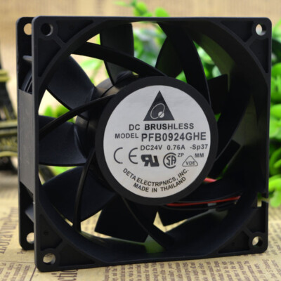 Ventilateur De Refroidissement Pour Onduleur 9GV0948P1H03 - 9.2cm DC 48V 0.82A - 4 Broches - Neuf - Pour Refroidissement électronique