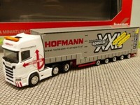 1/87 Herpa Scania Cs 20 Hd Volumen-Sz Hofmann 310109