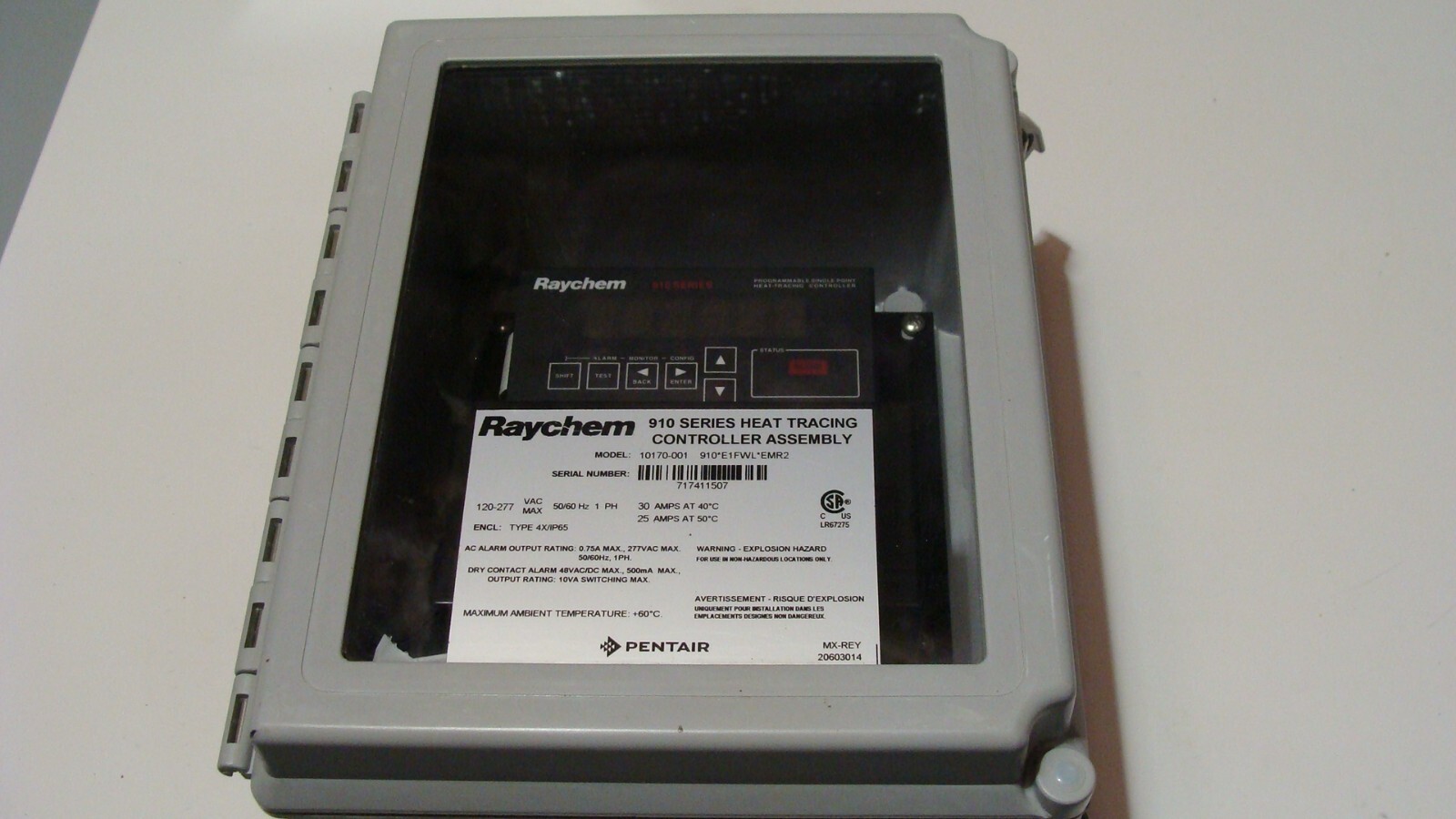 NEW Nvent Raychem 910 Series Heat Tracing Controller Assembly 10170-001  TYCO | eBay