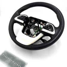 2016 - 2022 Toyota Prius ZVW50 Steering Wheel White Black Used