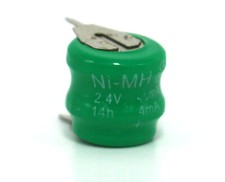 3x 2.4v Battery Ni-MH Button Cell 40MAH For PLC CNC CMOS Chip Data backup power