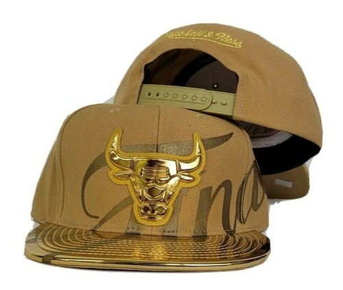 Mitchell \u0026 Ness NBA Gold Chicago Bulls 