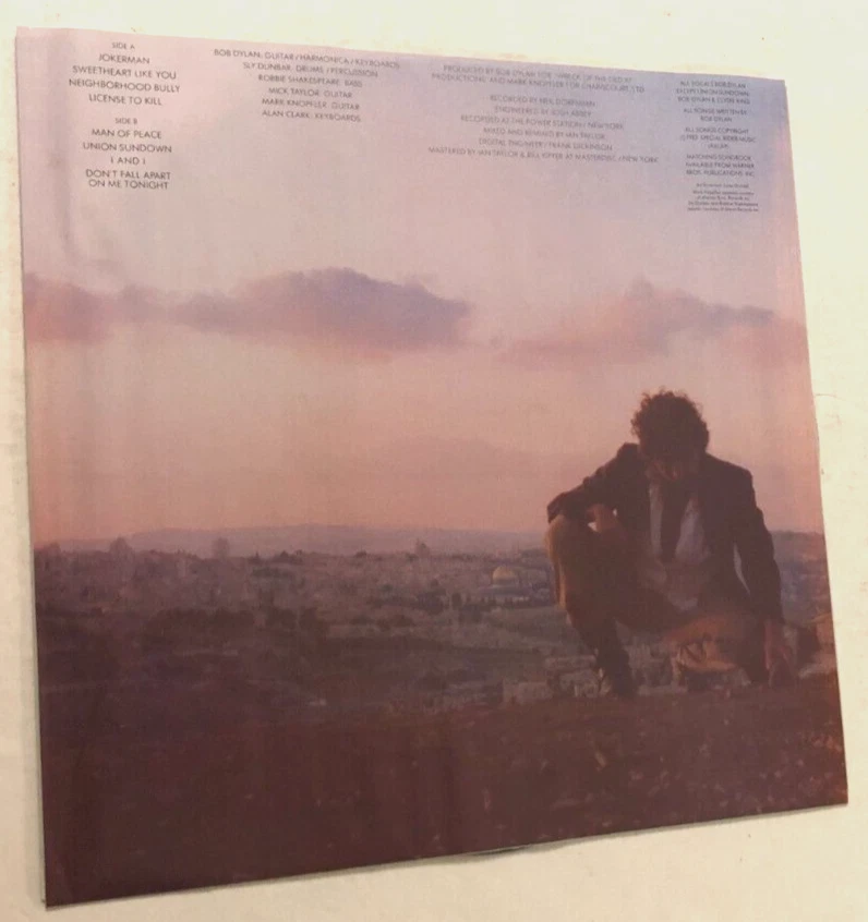 Bob Dylan Infidels QC-38819 Columbia Records Rock Stereo Vintage 1983 Vinyl LP - Image 4 of 4