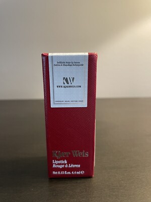 Kjaer Weis Iconic Edition Lipstick Gracious Full Size .15 fl oz 4.4 ml NIB Seale