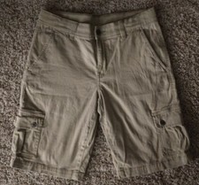 Boys Arizona Jean Co Khaki Cargo Shorts, Size 18 Regular - NWOT