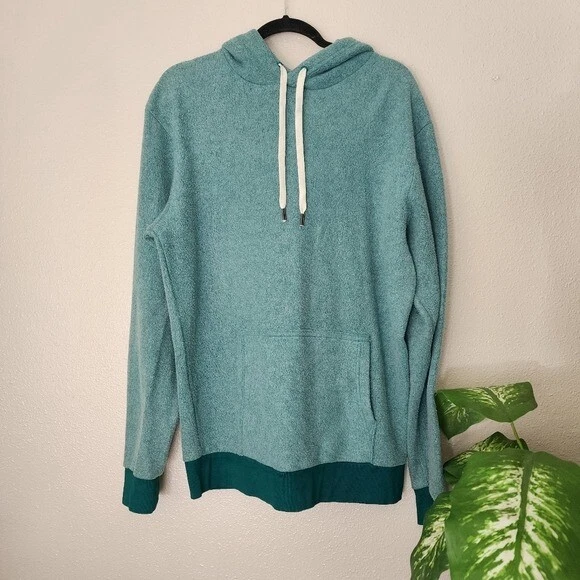 Feat Blanketblend Soft Cozy Hoodie In Shaded Spruce Green Unisex Small Lounge