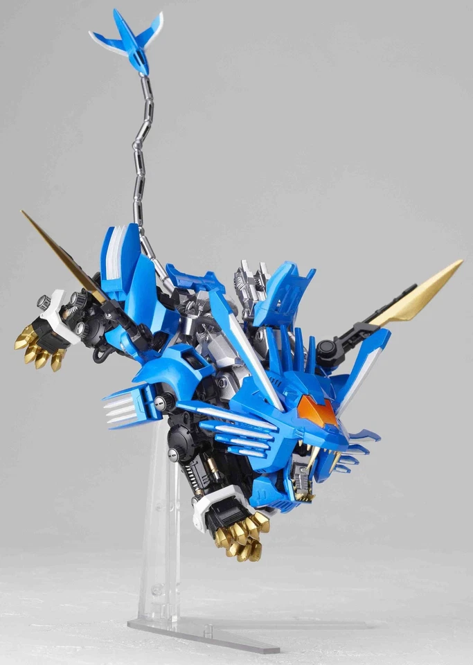 Boneco de ação Kaiyodo Revoltech Yamaguchi No.93 ZOIDS Blade Liger plástico NR66 - Imagem 4 de 4