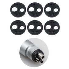 50 Rubber Seal Cushion Gasket 4/6 Hole for Dental High Slow Handpiece Turbine