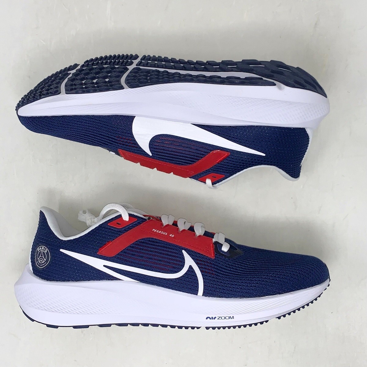Nike Zoom Pegasus 40 PSG Paris Saint-Germain Sneakers, Size