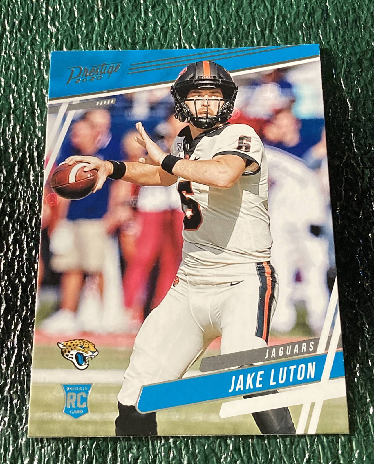 2020 Prestige Jake Luton RC Jacksonville Jaguars 247 Rookie Card eBay