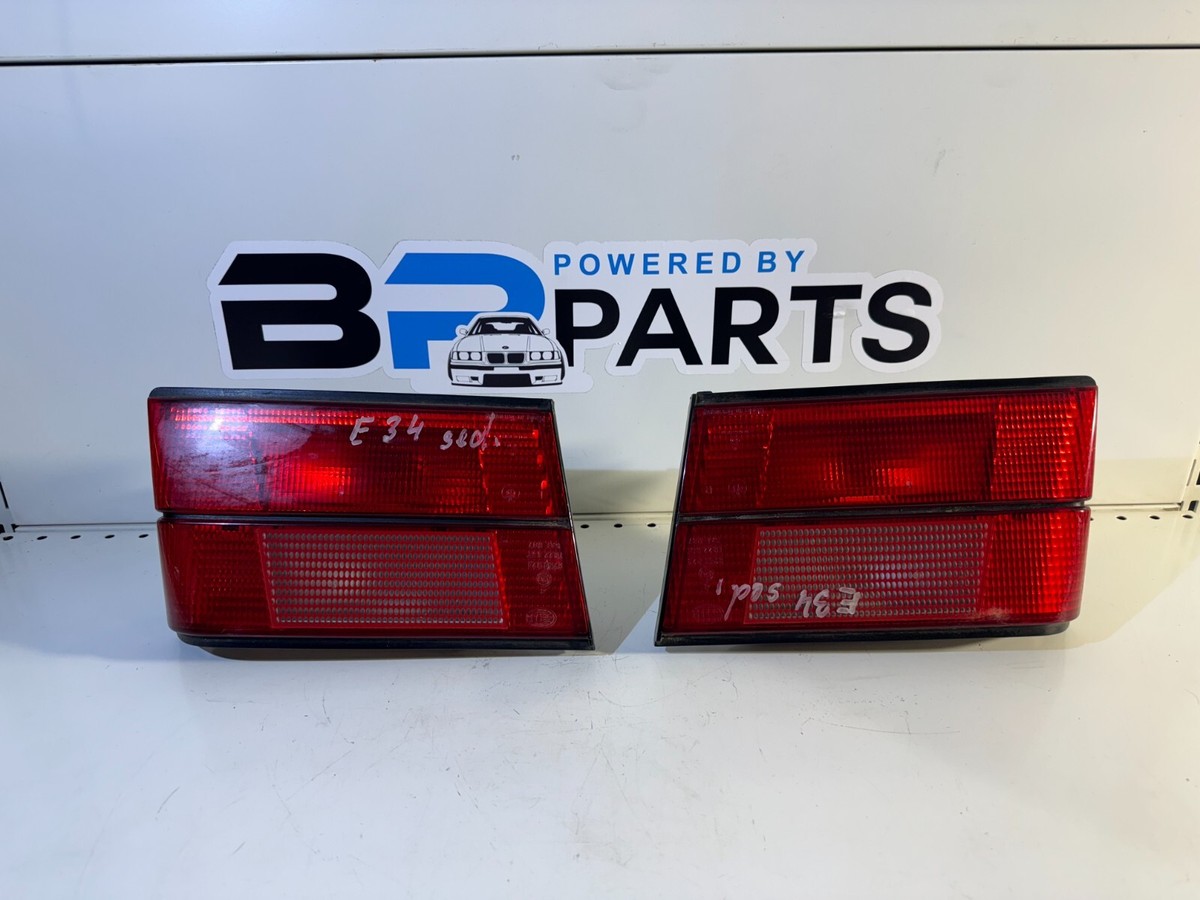 BMW E34 sedan rear light in trunk lid, right, left 63211384012