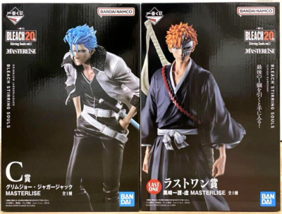 Ichigo Kurosaki Hollow Grimmjow Figure Ichiban kuji BLEACH 20th