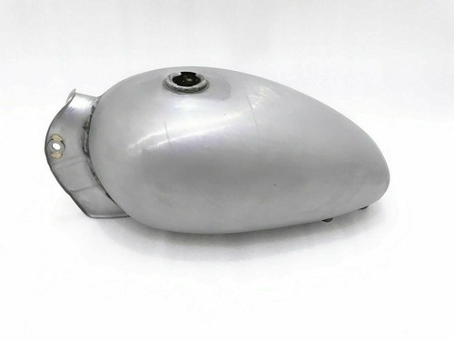 For ROYAL ENFIELD 500cc PETROL FUEL TANK 14 LITERS+LOCKABLE CHROME FUEL CAP - Picture 1 of 11