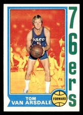 1974 Topps Basketball #20 Tom Van Arsdale NM/MT *d10