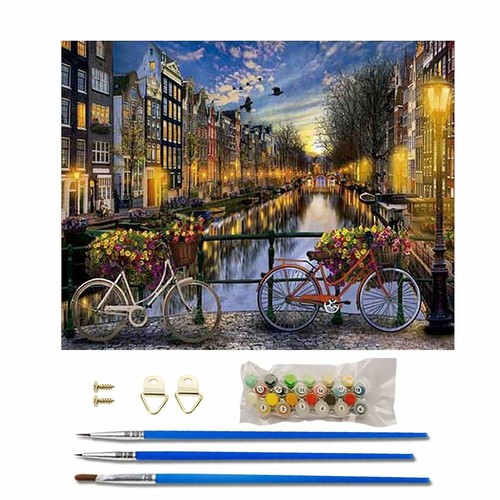 Scenery Animal DIY Paint By Numbers Kit Digital Oil Painting Artwork Home Decor~ - Picture 28 of 66