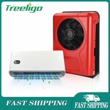 12V Vehicle A/C Kit Split Air Conditioner Red Fit Cab Truck Bus RV Caravan