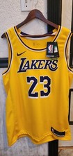 2018-19 NWT NBA Nike Swingman Icon Los Angeles Lakers LeBron James 23 Jersey 52