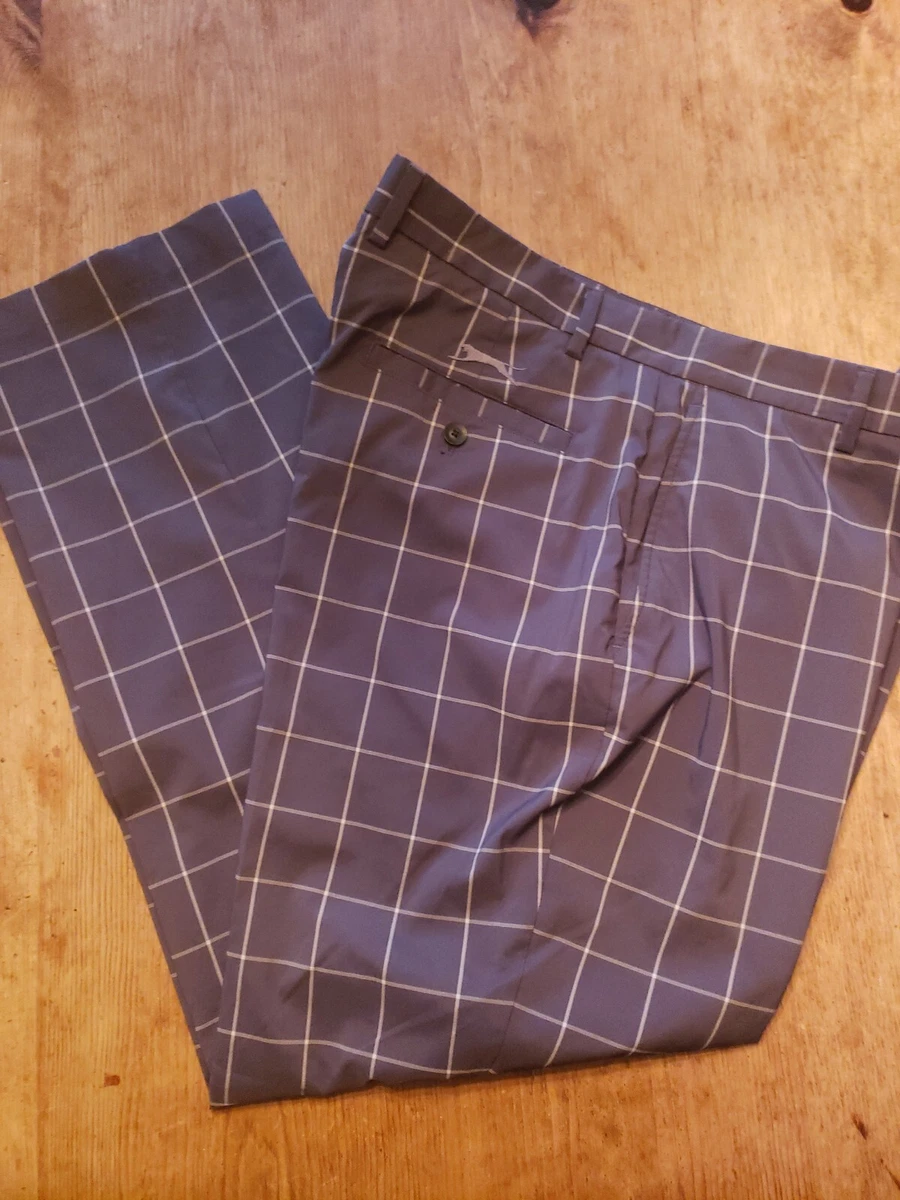 Plaid golf shop pants