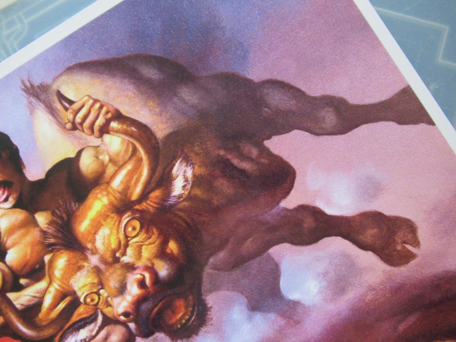 DodgeBall ( White Goodman) 11" X 17"( A Underdog Story ) Bull Poster eBay