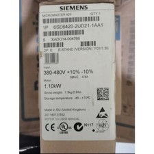 New Siemens 6SE6420-2UD21-1AA1 Frequency Inverter 6SE6 420-2UD21-1AA1 PLC