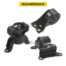 Engine Motor & Transmission Mount 3PCS. 1995-1998 for Mazda Protege 1.5L, 1.8L