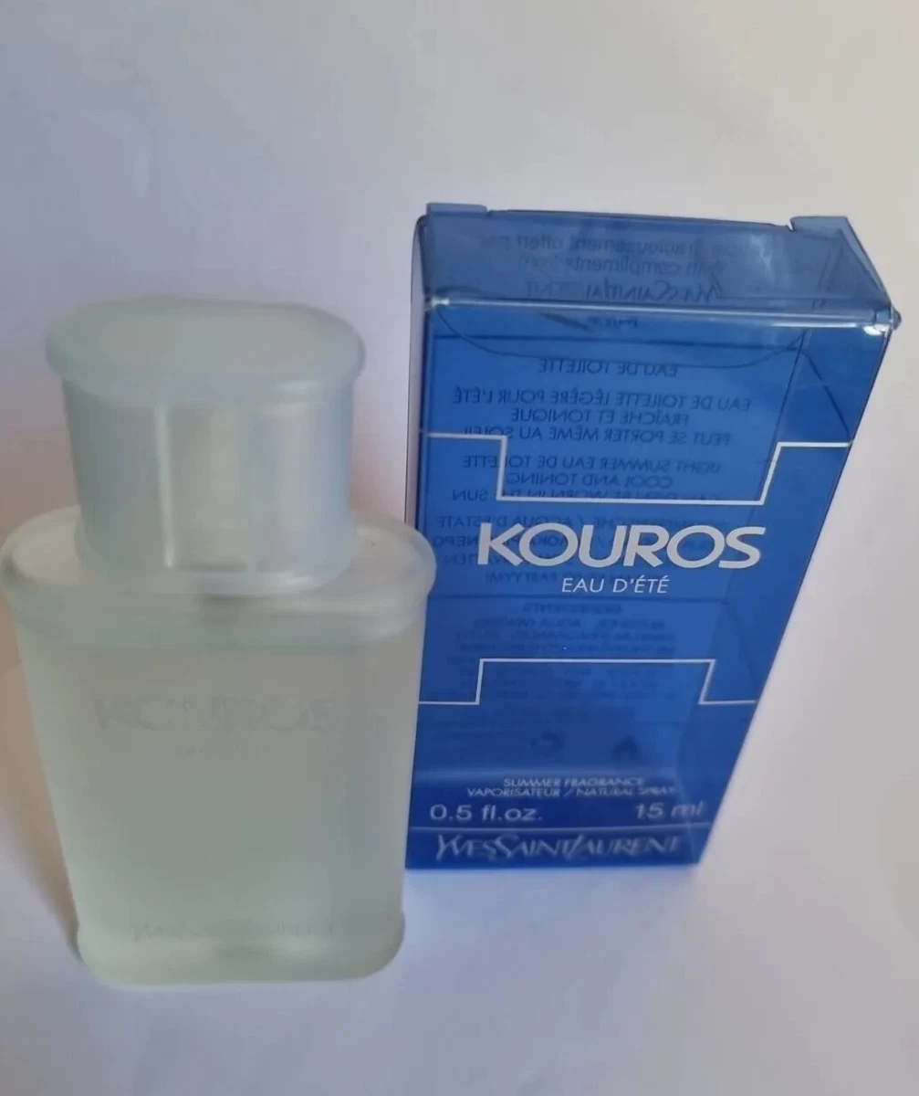 RARE KOUROS EAU D ET 15 ml Spray Discontinued Yves Saint Laurent