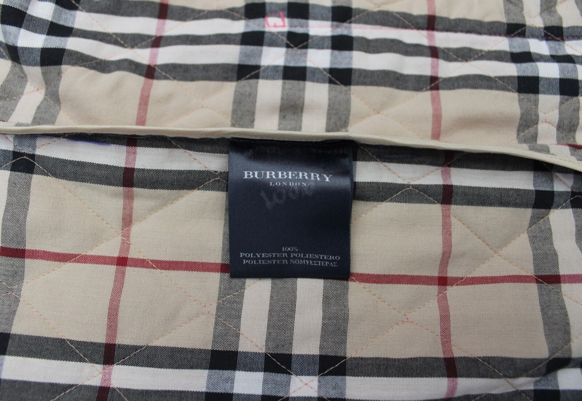 ジャケット・アウター BURBERRY London BURBERRY LONDON QUILTED DOWN JACKET WITH NOVACHECK LINING