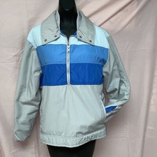 Vintage Roffe Ski Jacket Parka Coat 70's / 80's Blue And Gray Size S, Unisex